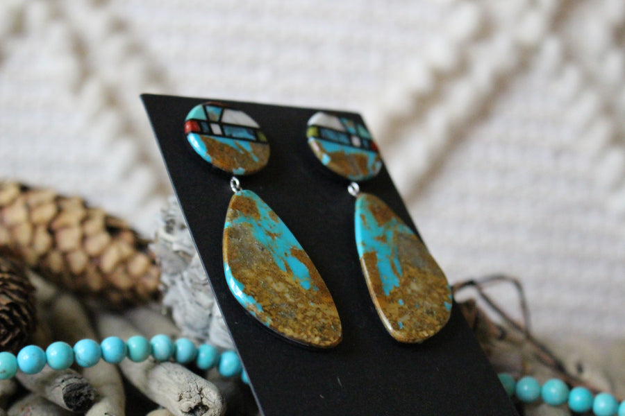 Pueblo Arches Slab Earrings