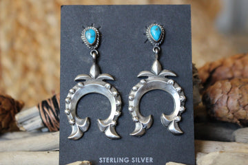 Turquoise Naja Earrings