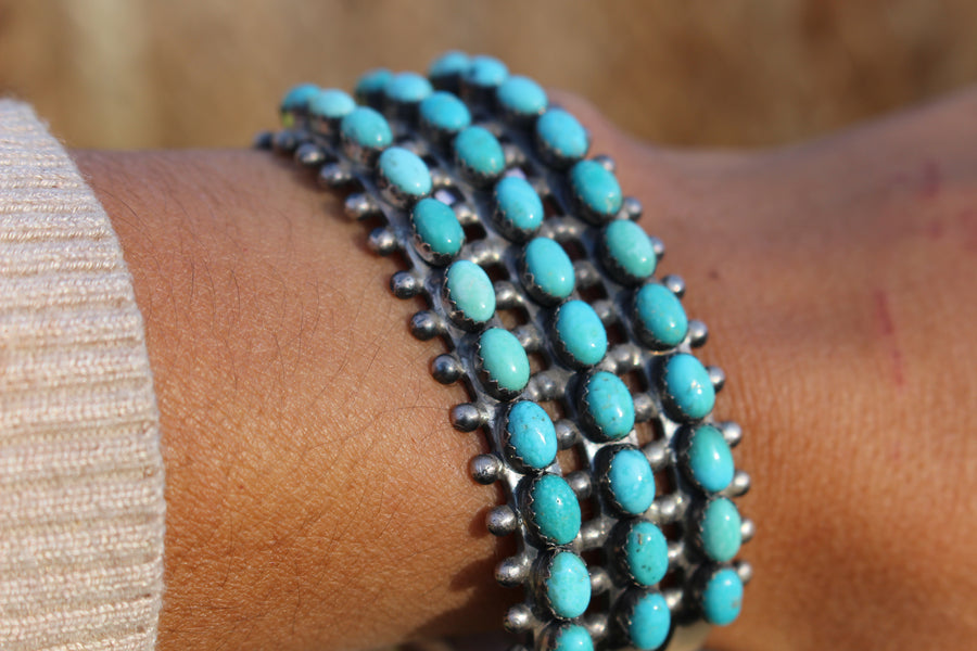 Turquoise Horse Bracelet