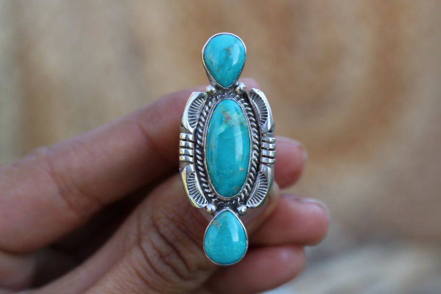Turquoise Sage Ring