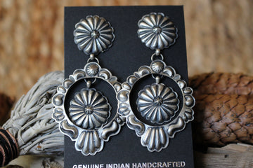 Sterling Plume Earrings