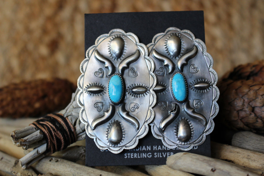 Turquoise Sage Earrings