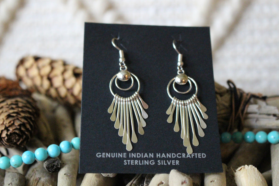 Sterling Fringe Earrings