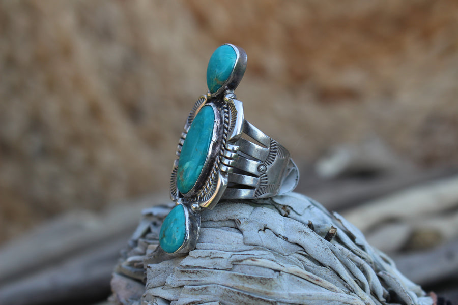 Turquoise Sage Ring