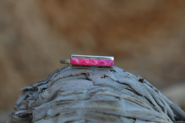 Pink Opal Bar Ring