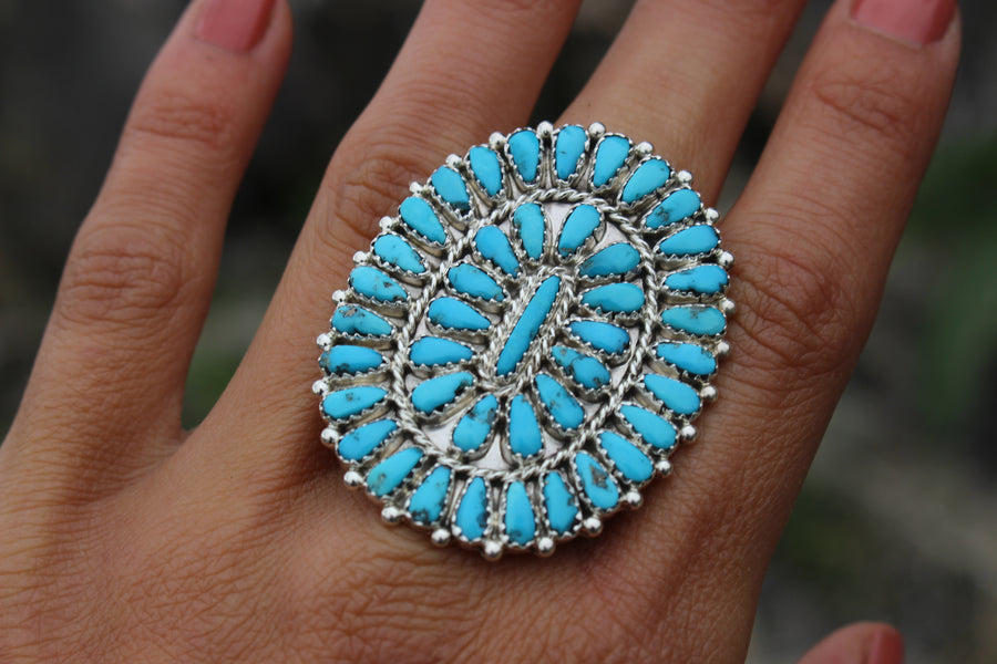 Turquoise Sunshine Ring