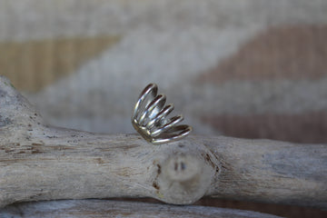 Sterling Rain Ear Cuff