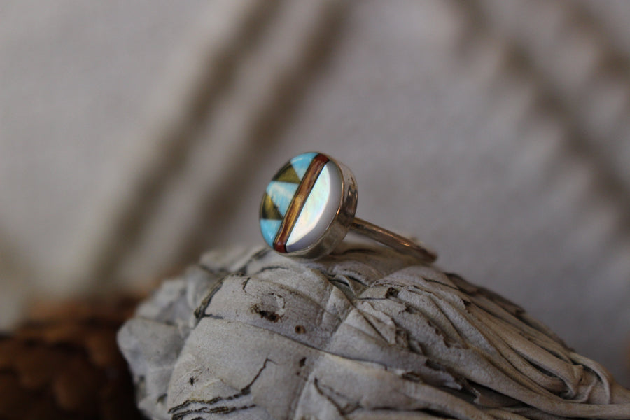 Round Inlay Ring