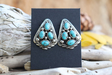 Traditional Turquoise Earrings