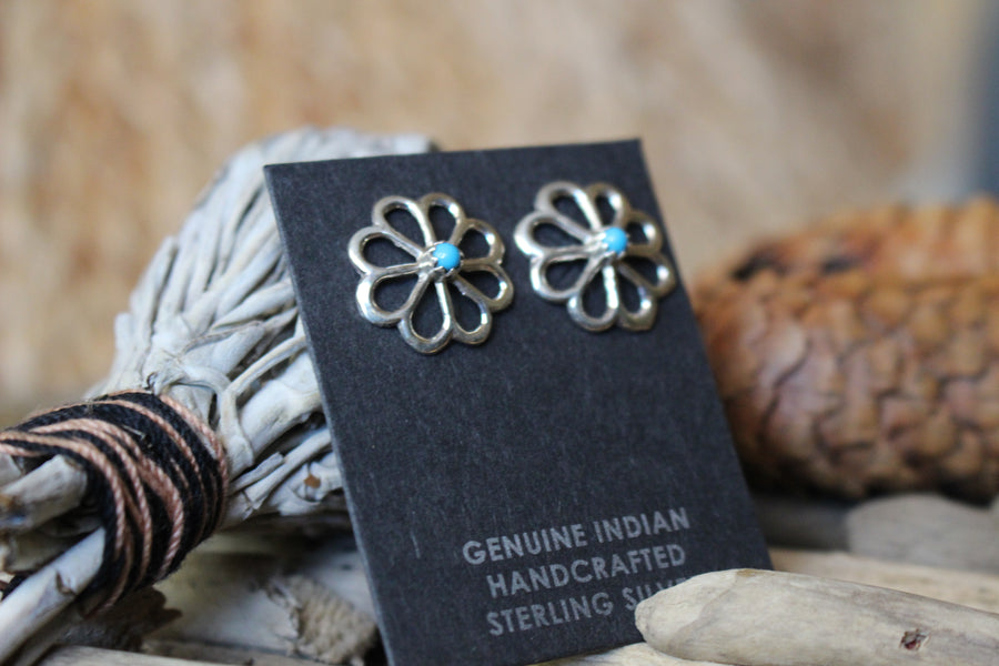 Flower Stud Earrings