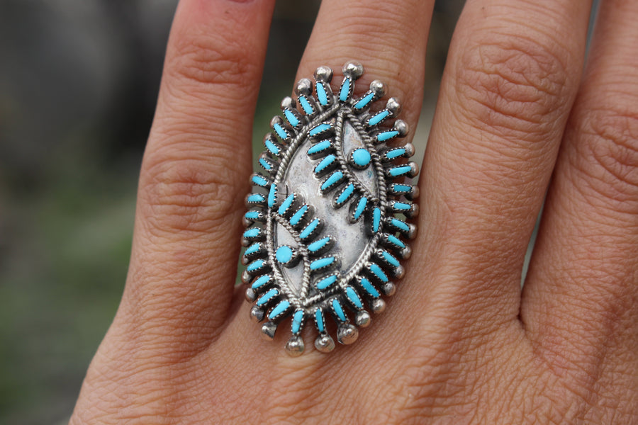 Turquoise Rise Ring