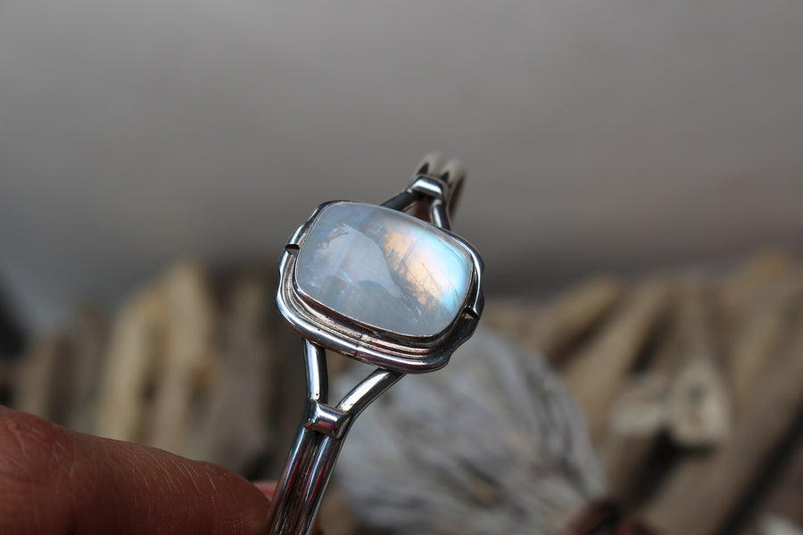 Moonstone Square Bracelet