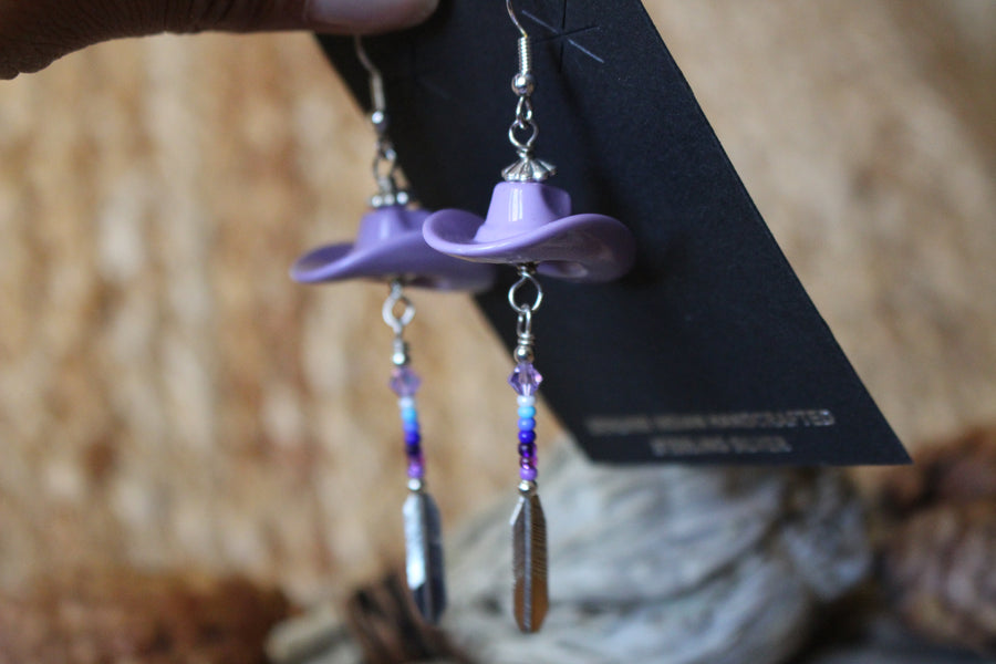 Cowboy Hat Earrings