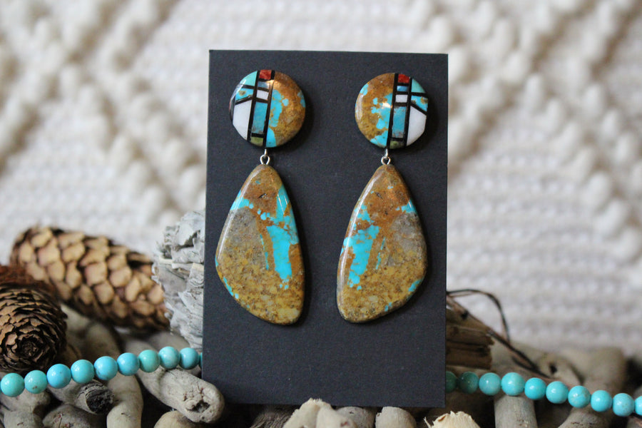 Pueblo Slab Earrings