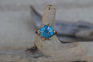 Turquoise Bloom Ring