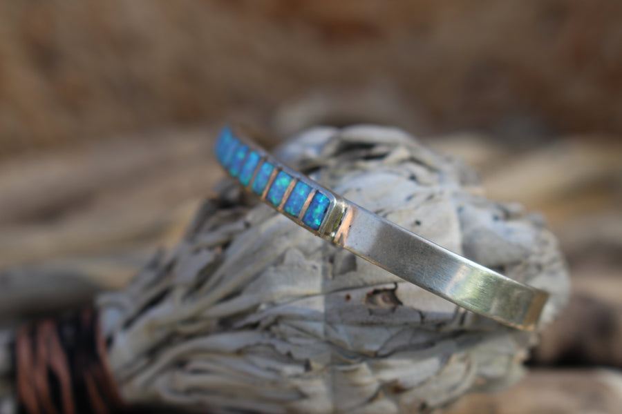 Light Blue Opal Bracelet