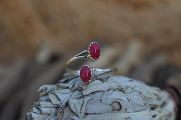 Fuchsia Opal Wrap Ring