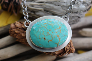 Turquoise Arches Necklace