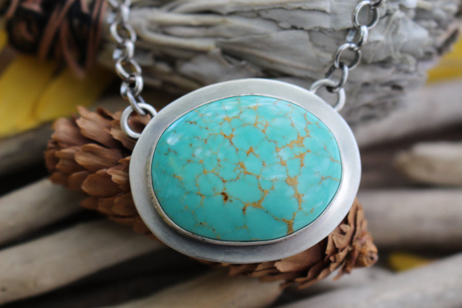 Turquoise Arches Necklace