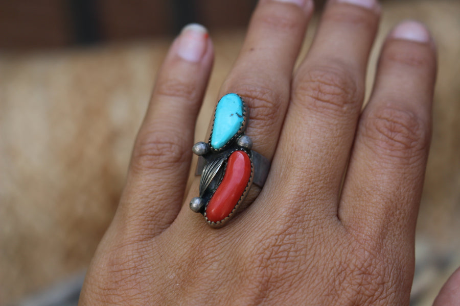 Vintage Multi Stone Ring