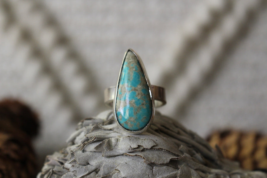 Turquoise Rain Ring