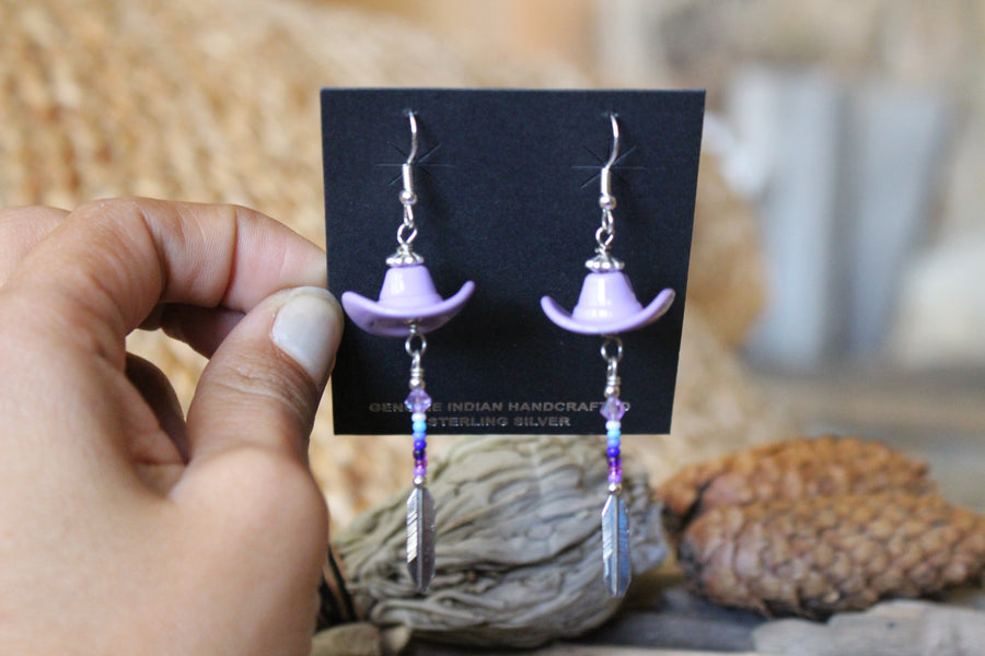 Cowboy Hat Earrings