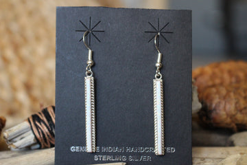 White Opal Breeze Earrings