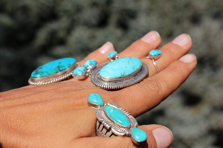 Turquoise Sage Ring