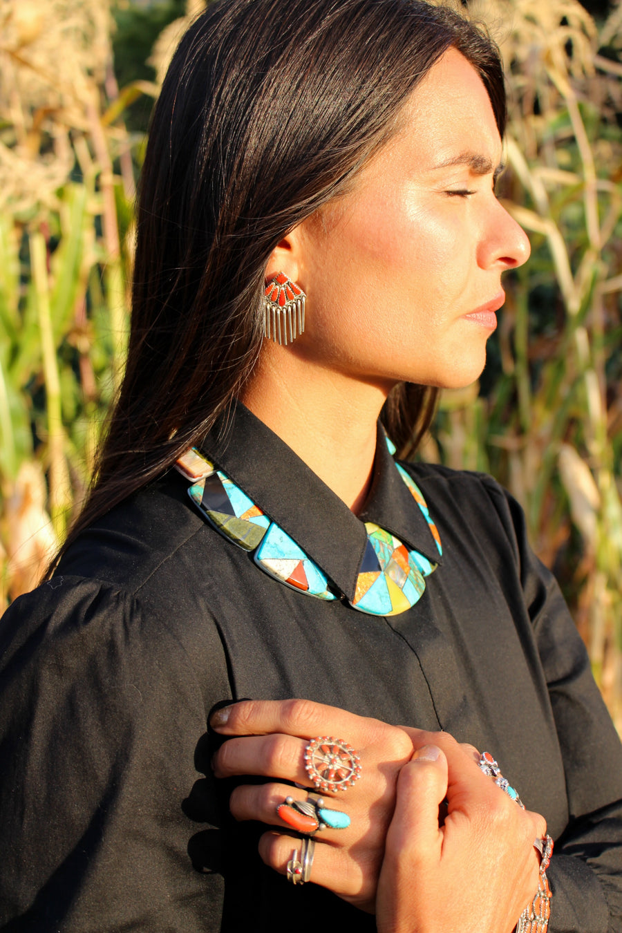 Pueblo Reversible Necklace
