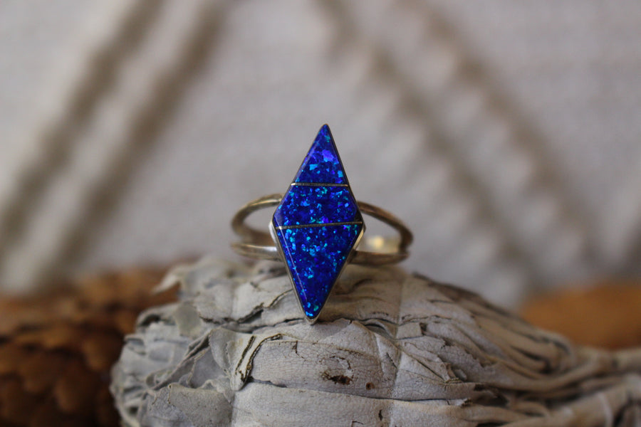 Royal Opal Point Ring