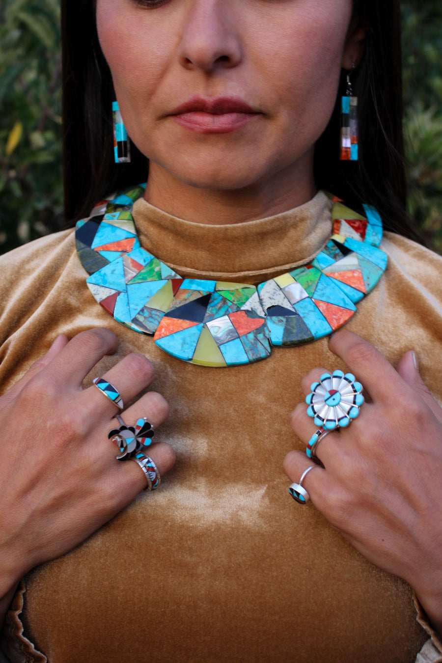 Pueblo Reversible Necklace