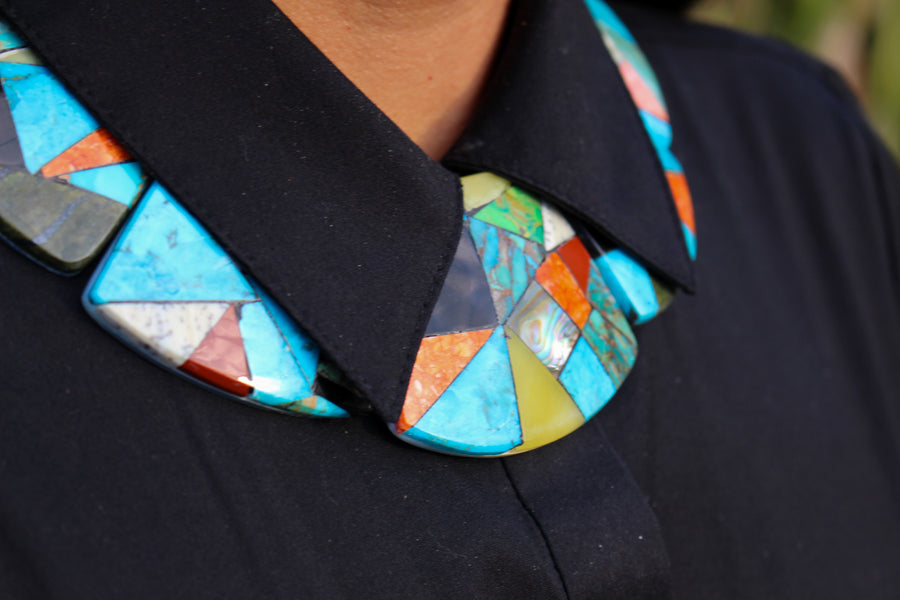Pueblo Reversible Necklace