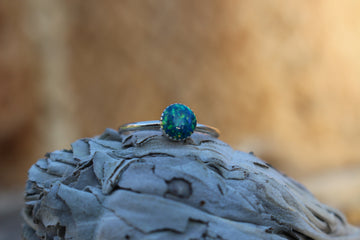Midnight Opal Ring
