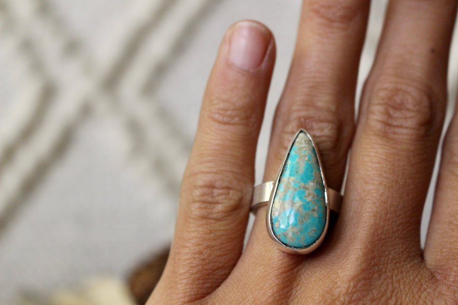 Turquoise Rain Ring