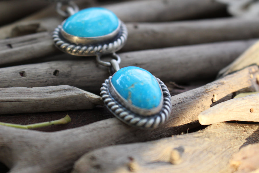 Turquoise Drop Necklace