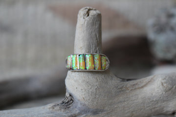 Sunny Yellow Opal Ring