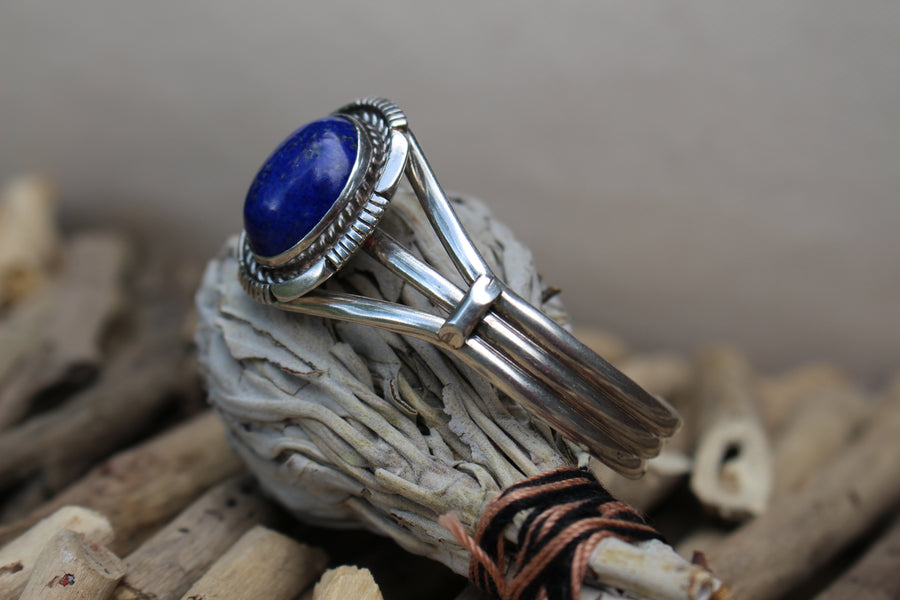 Lapis Ridge Bracelet