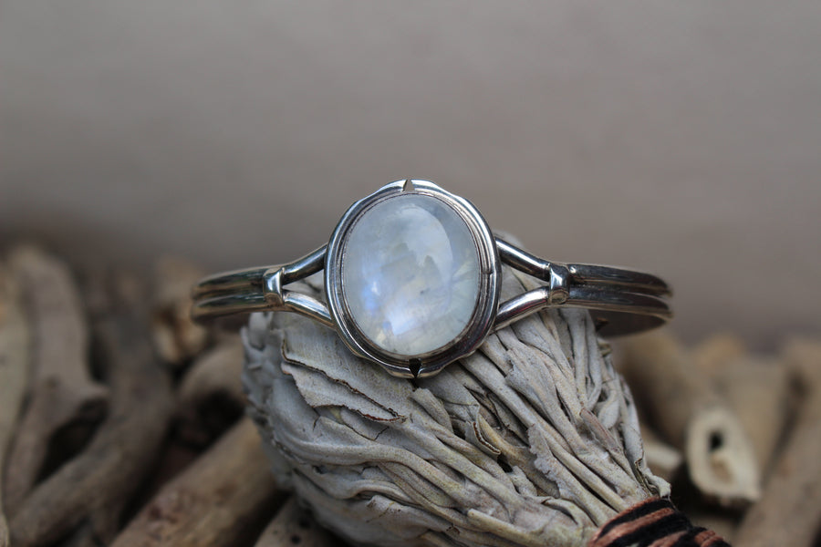 Moonstone Oval Bracelet