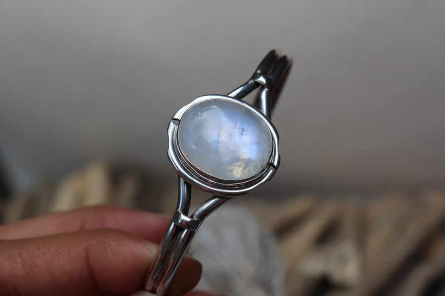 Moonstone Oval Bracelet
