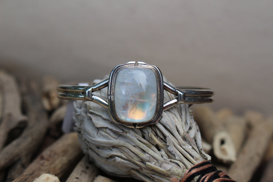 Moonstone Square Bracelet