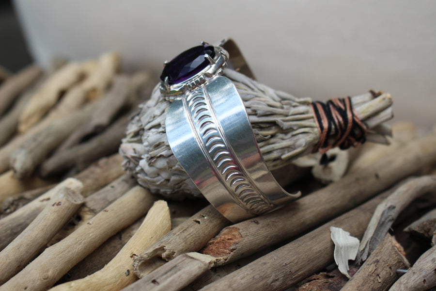 Amethyst Sky Bracelet