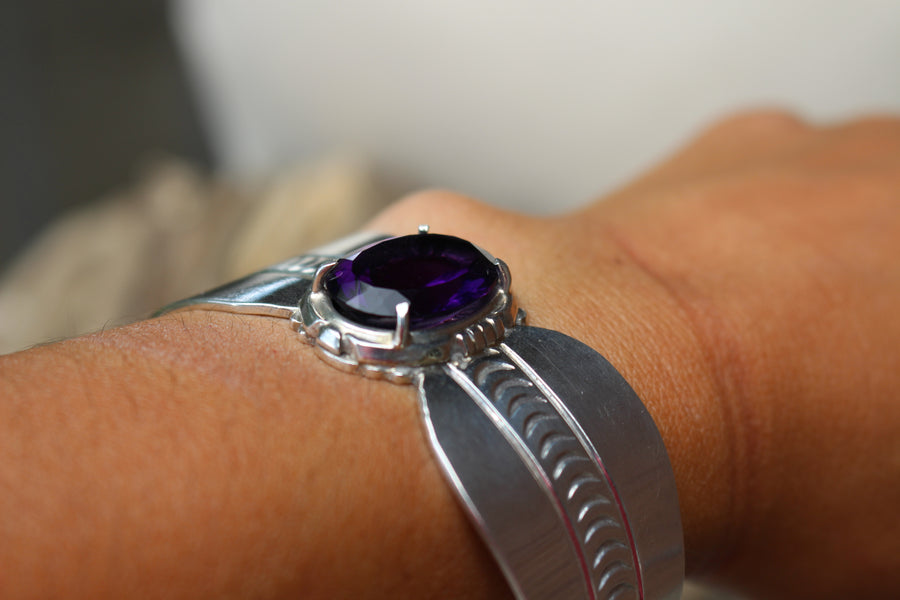 Amethyst Sky Bracelet