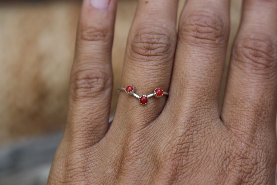Red Dottie Ring