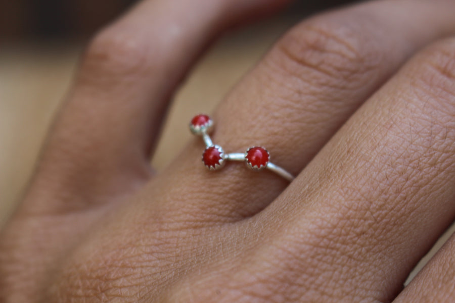 Red Dottie Ring