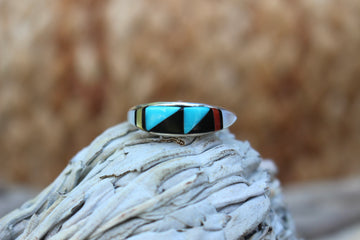 Inlay Peaks Ring
