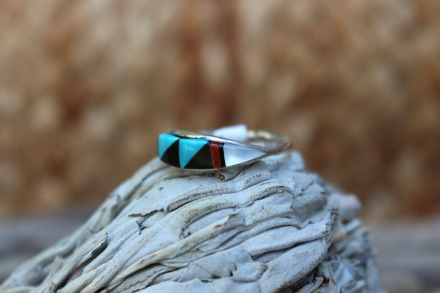 Inlay Peaks Ring