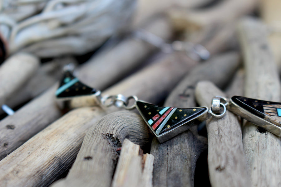 Inlay Story Necklace
