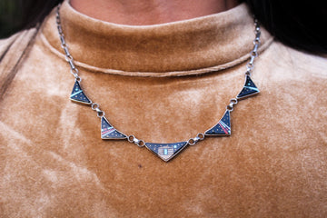 Inlay Story Necklace