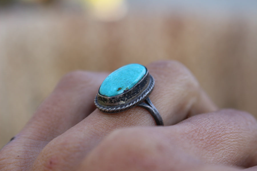 Vintage Turquoise Stone RIng