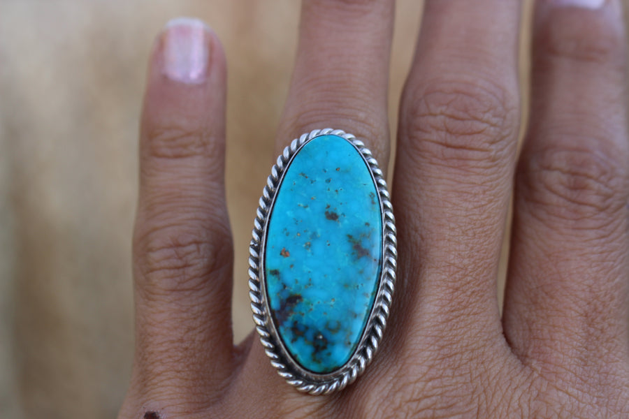 Turquoise River Ring
